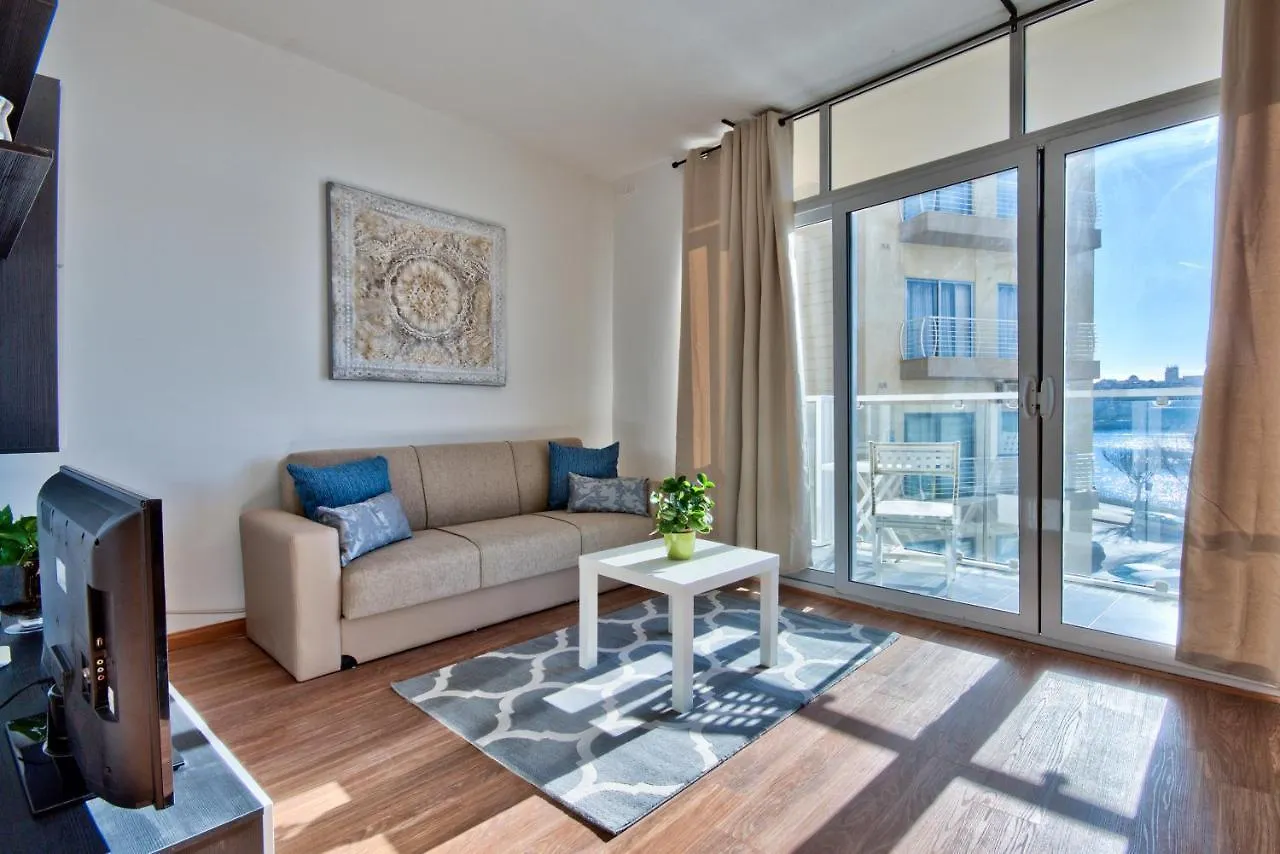 Bastions Seaview Apartments And Duplex Penthouse In Sliema By Shortletsmalta