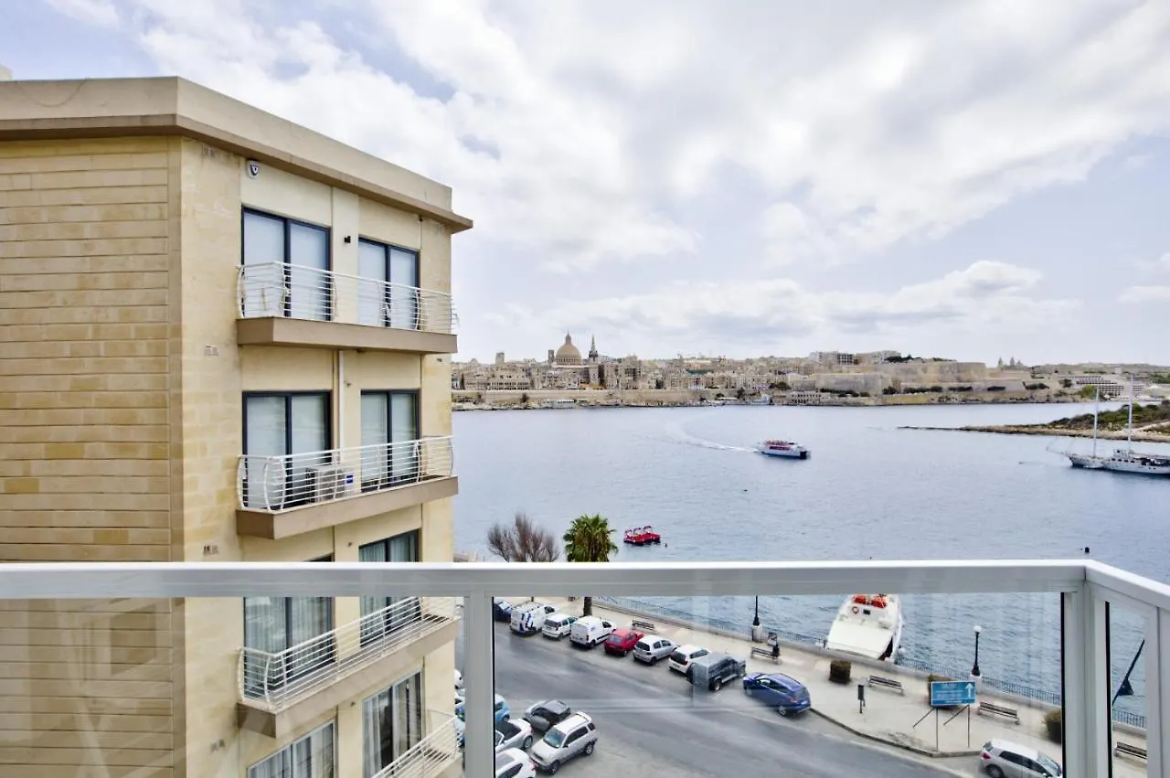 Bastions Seaview Apartments And Duplex Penthouse In Sliema By Shortletsmalta