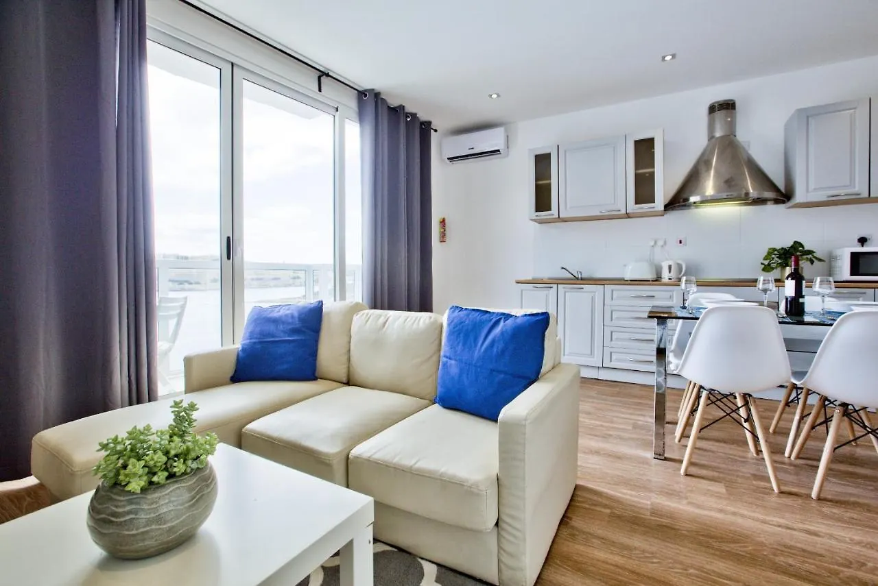Bastions Seaview Apartments And Duplex Penthouse In Sliema By Shortletsmalta